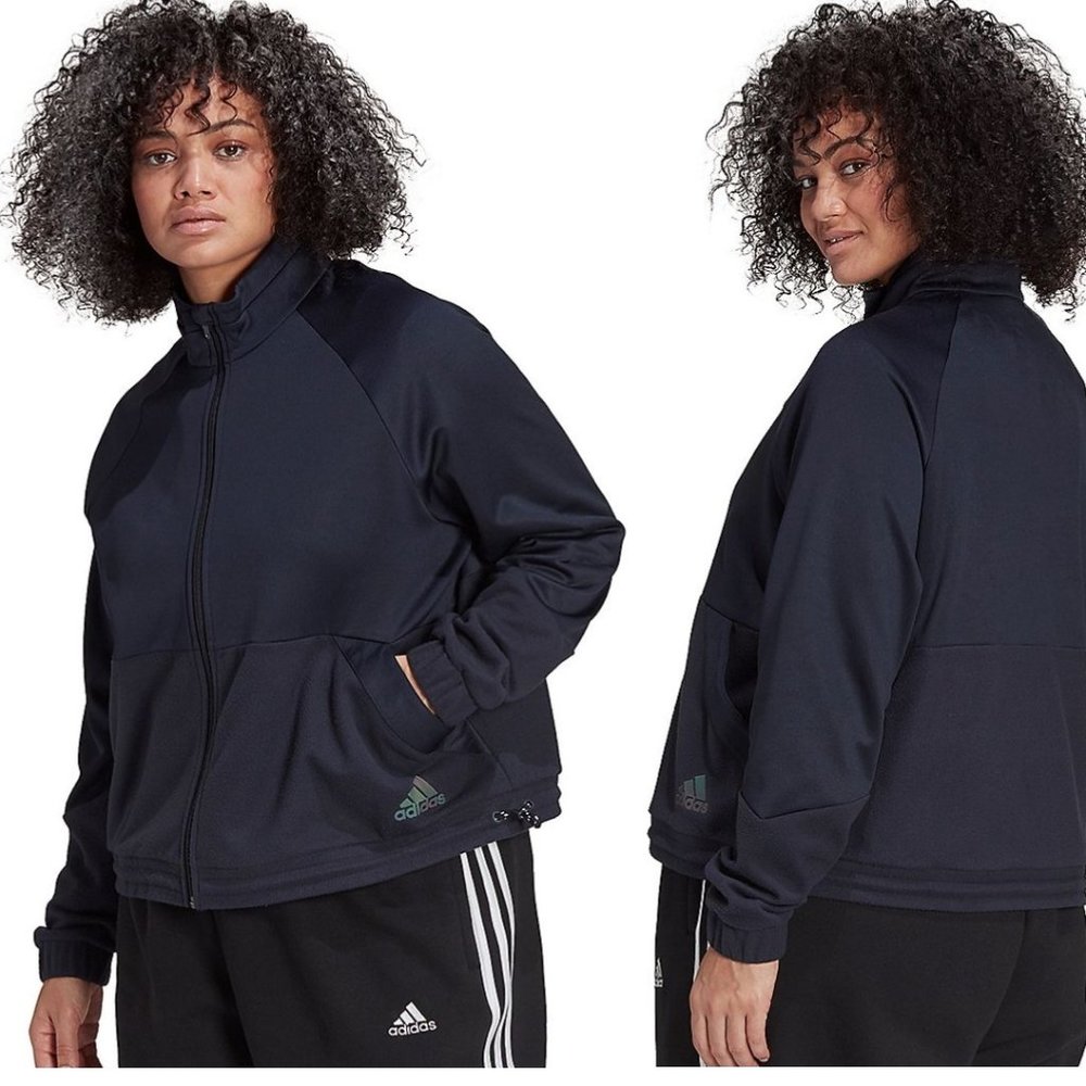 NWT adidas x Zoe Saldana Collection Track Jacket Size 2X